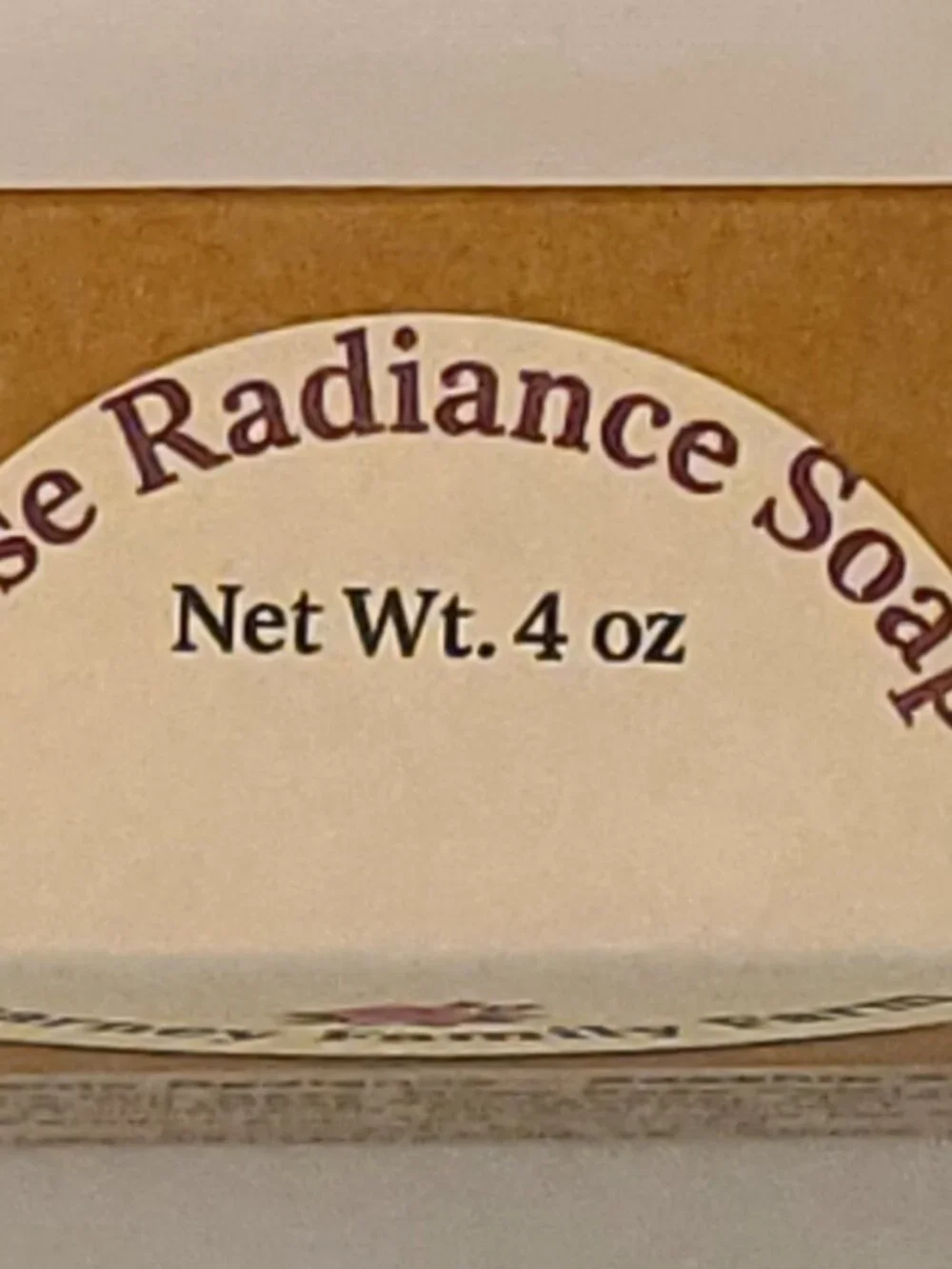 Rosehip Radiance Heritage Block Hand Poured Goat Milk Soap Bar